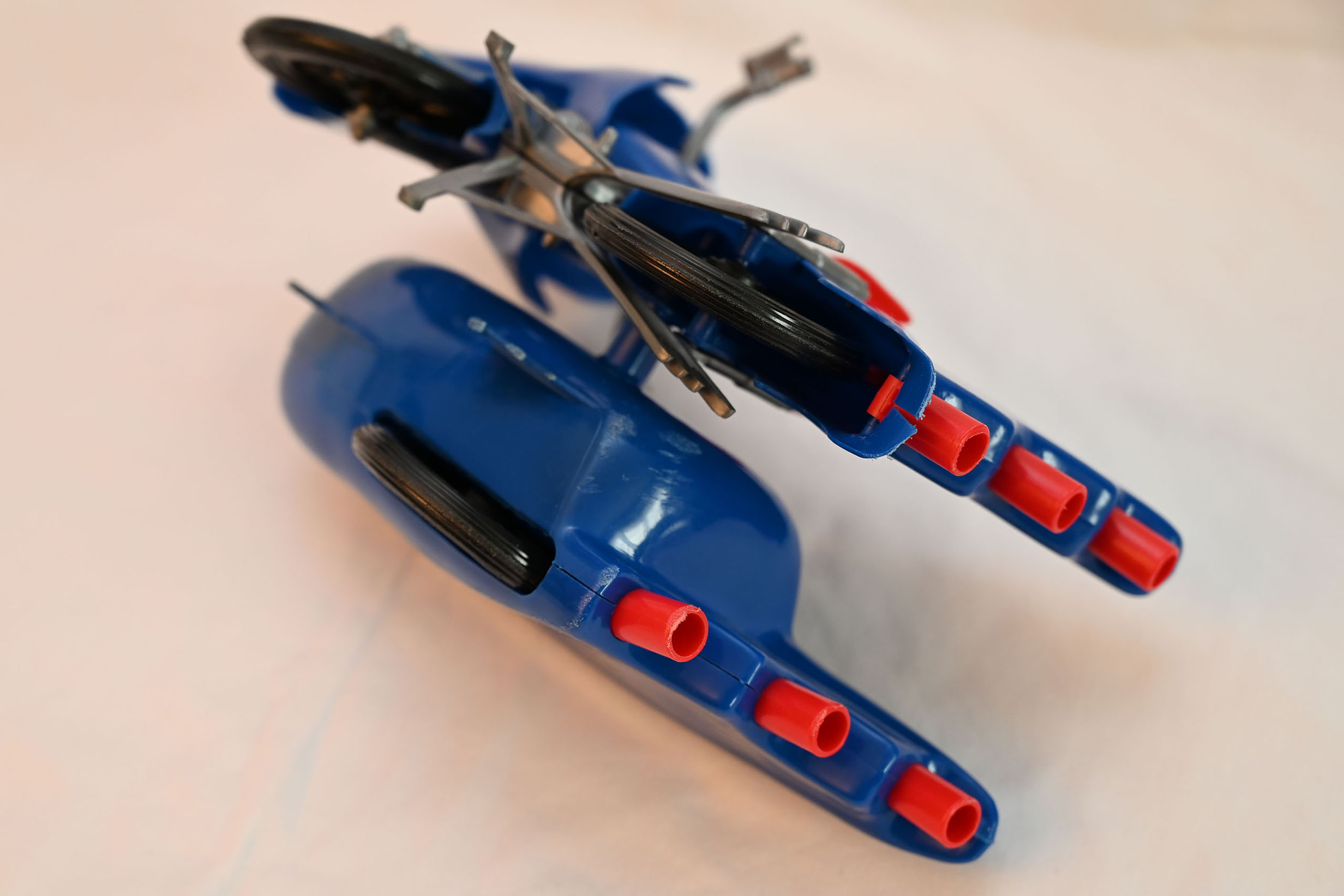 Mego Batman - Batcycle Bottom