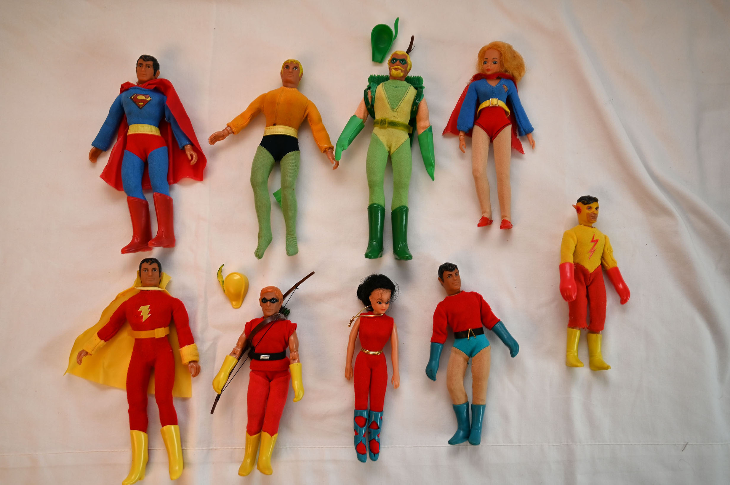 Mego DC - Figures Front