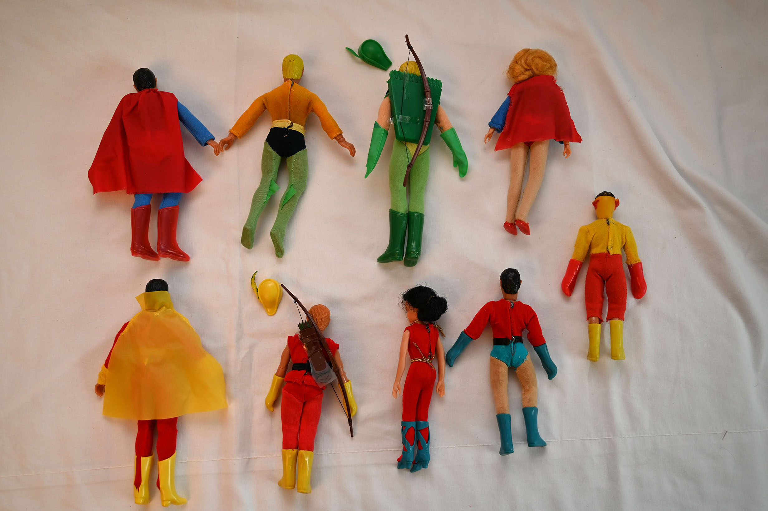 Mego DC - Figures Rear