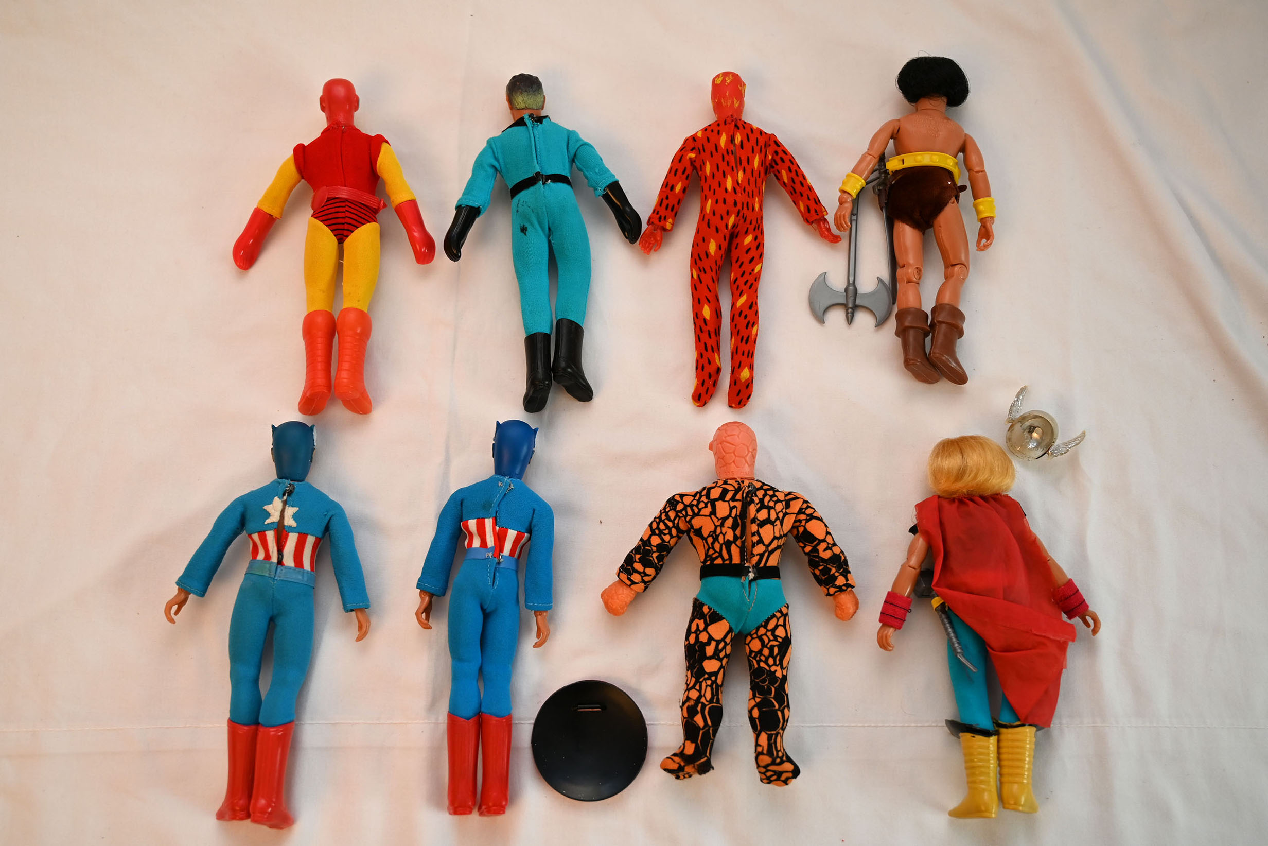 Mego Marvel - Rear